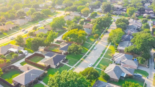 suburban neighborhood