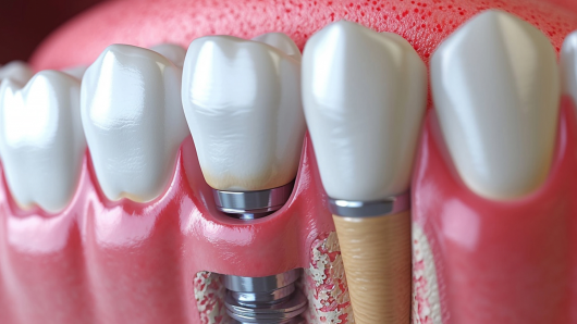 dental implant-gums