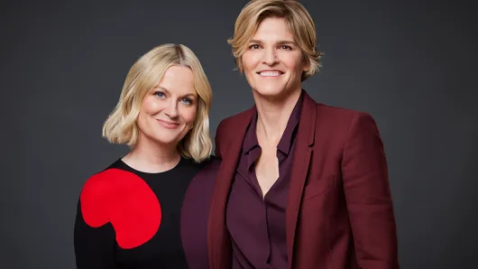 Photo of Amy Poehler and Jody Freeman