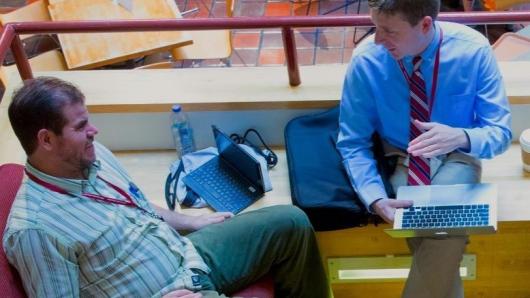 HKS Executive Education participants talking