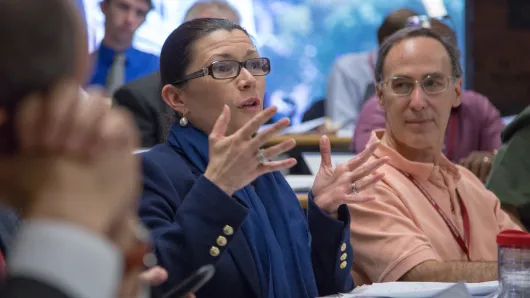 Participant speaking