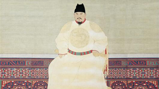 Portrait of Emperor Taizu of the Ming dynasty