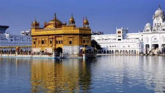 The Golden Temple in Amritsar