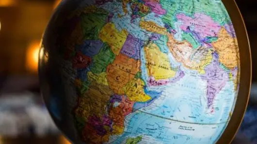 Earth globe