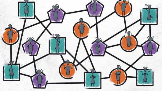 network of people